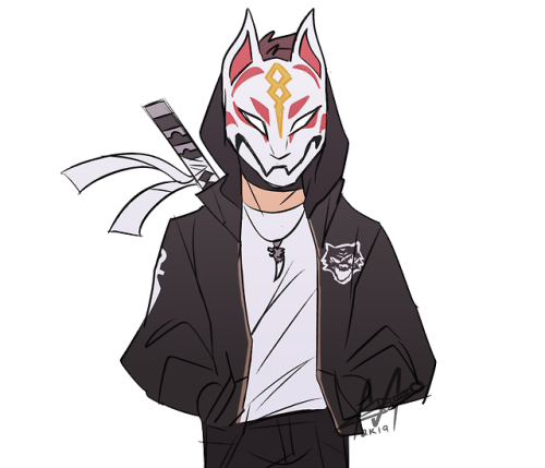 Small Doodle Of My Persona Wearing Drifts Mask