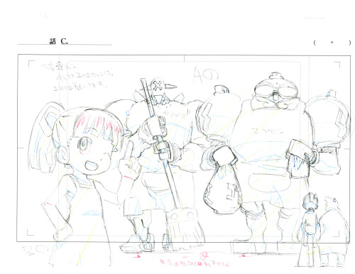 About 5 years ago, I brought you the production art from Megaman Volnutt’s ending from the Japanese 