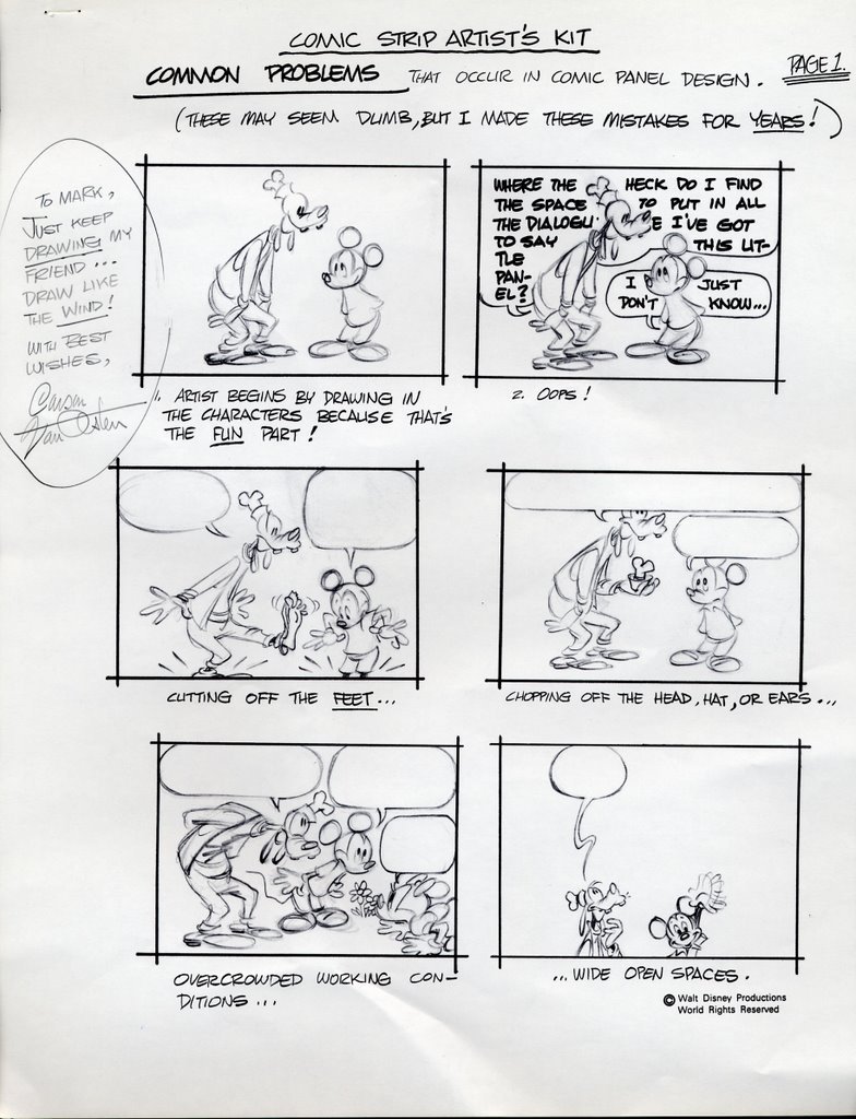 aapstra: Disney’s Comic Strip Artist’s Kit by Carson van Osten. You might know