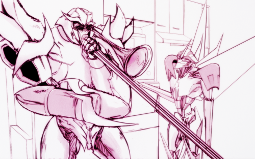 gapykim:  When Soundwave isn’t home~♪ 