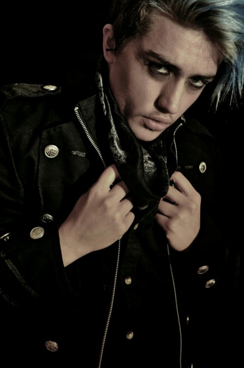 stefanjamesss:  Do you believe in vampires?  I had so much fun on this shoot unleashing my inner vamp king!   Jacket from Darkside Clothing