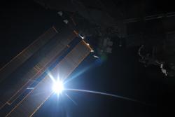 canadian-space-agency:  Dawn as seen from