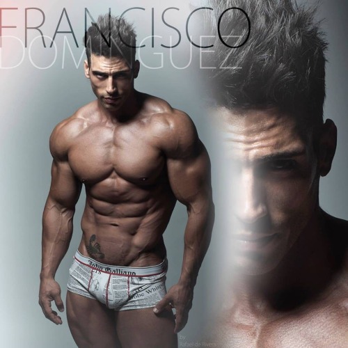 fuckustevenpena:  He’s NAKED & Cumming! Check out Francisco Dominguez.  World Champion Fitness model Personal Trainer