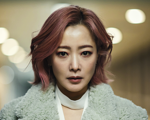 Promotional stills of Kim Hee Sun as Koo Ryeon in Tomorrow 내일 (2022) dir. Kim Tae Yoon