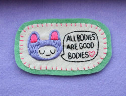 Cheapetsy: All Bodies Are Good Bodies Patch // $13.43