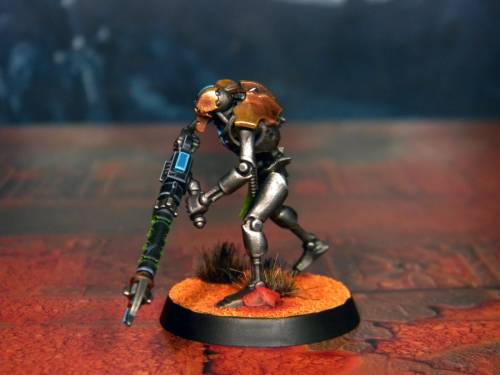 The ninth Necron Warrior of Nihilakh Dynasty.