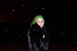raversnight:  Lady Gaga photographed by Terry Richardson                                                                               December 16, 2013