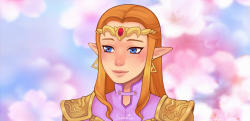 eunnieboo:some zeldas i drew for patch 