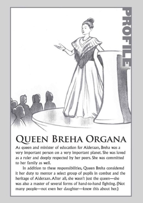 sleemo:“Queen Breha considered it her duty to mentor a select group of pupils in combat and the he