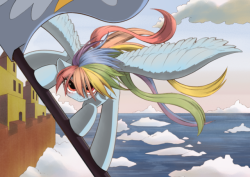 unousaya: Rainbow Dash - My Little Pony c: