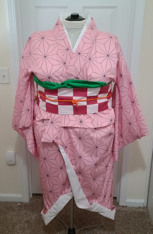 Nezuko (Demon Slayer)It has been a while since since I got the chance to make a kimono type cosplay.
