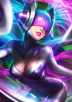 league-of-legends-sexy-girls:DJ Sona by NeoArtCorE