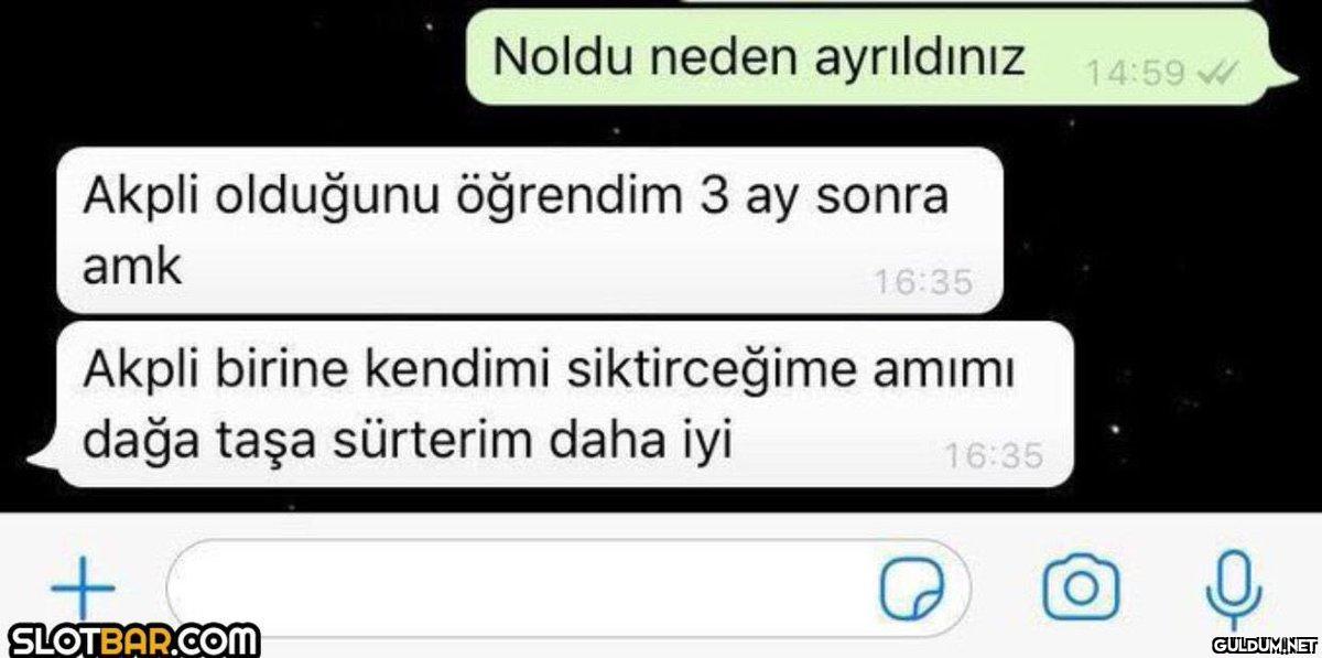 Noldu neden ayrıldınız...