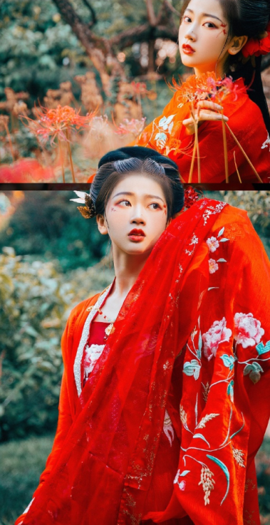 Chinese HanFu | pictures by weibo@阿衾衾————【絳悠堂漢服】 