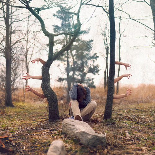 sixpenceee:  Surreal Photo Manipulations by Kevin Corrado  Read More