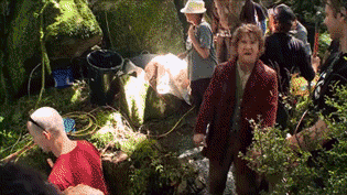 dsetnavrec:  fergie-fergs:  just Bilbo Baggins flipping you off Part 2   Haha