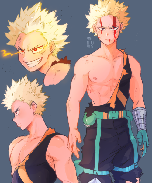 smolmilkyways:Starting off 2020 with OFA Bakugou