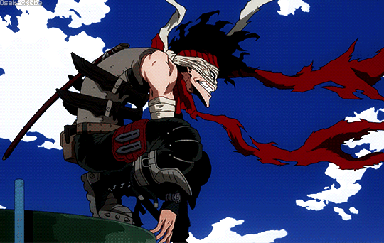 osakaxkobe:Hero Killer Stain Vs All Might ?
