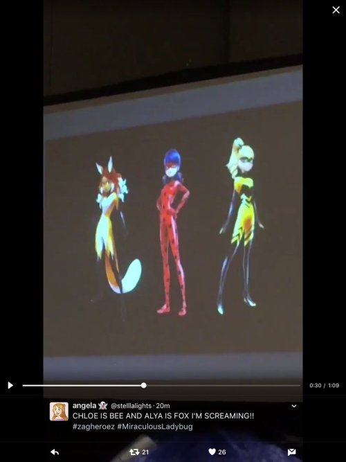 setsu-the-yena: FLAMING HOT MIRACULOUS NEWS FROM NYCC!!!It’s now confirmed that Alya is the ho