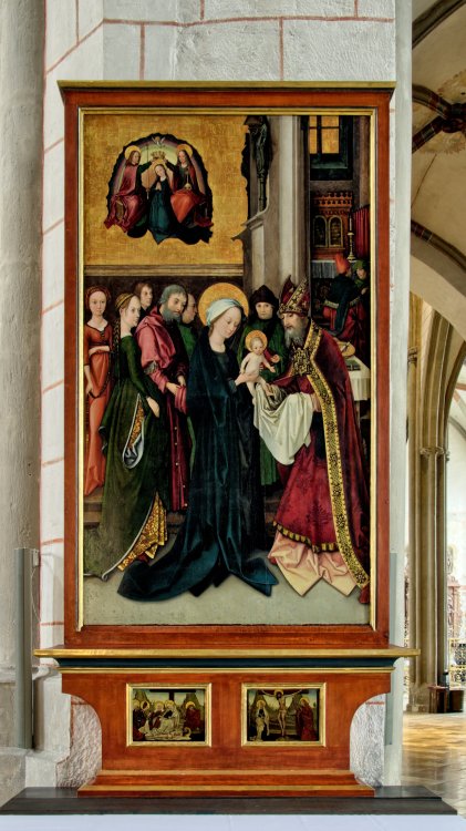 Panels from the Weingarten altar by Hans Holbein the Elder, 1493