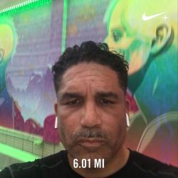 Granby St run. Got my 6 in before the rain.