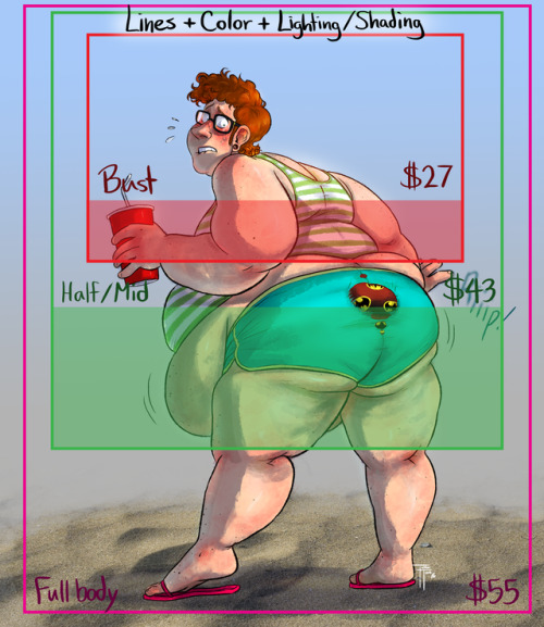 tubbertons:   Made some Commission price adjustments! No more roughs anymore, just lines.~~~~~~~~~~~  I take (and prefer) paypal but have also taken cash and checks sent through the mail (can be open to that as well). For bigger transactions (usually