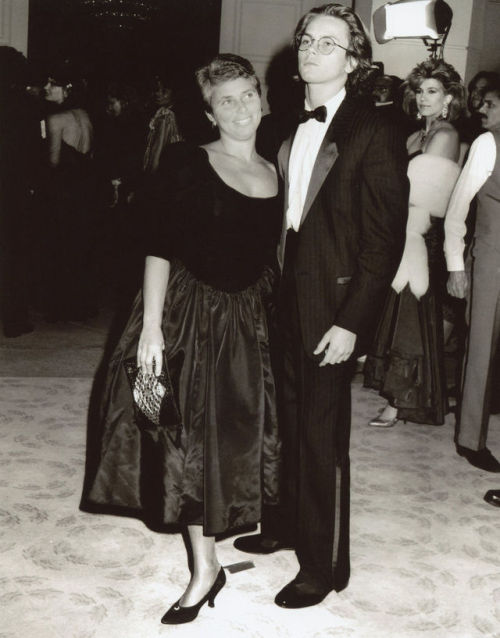 rivjudephoenix - River and his mom at the 46th Annual Golden...