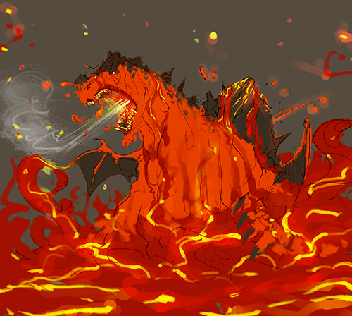 ask-koki-kariya:  yougotvexed:  nico-di-angelcake:  dragons that live in volcanoes and coat themselves in lava dragons that live underwater and have fish scales instead of dragon scales dragons that live in fields of flowers and breathe out avalanches