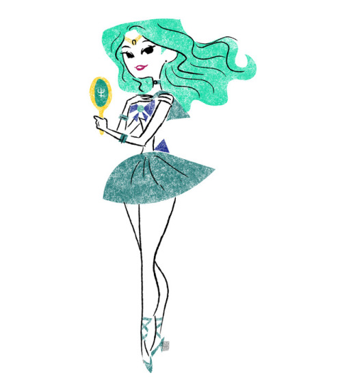susanarodriguesart:Sailor Neptune