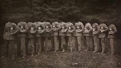  Group of Thirteen Decapitated Soldiers, 1910. 