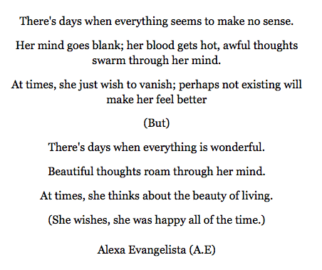 vodkakilledtheteens:  thoughts - A.E 