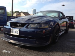 motoriginal:  metalgear753: A buddie’s Steeda Q at a car show. This is awesome, I’ve only seen Steeda Mustangs on car sites before, never in person. Thanks for this! Submission Sunday