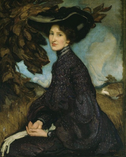 ”Miss Thea Proctor” by Australian artist George Washington Lambert, 1903.  