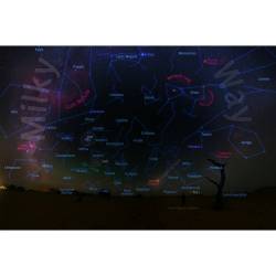 A Gegenschein Lunar Eclipse Annotated