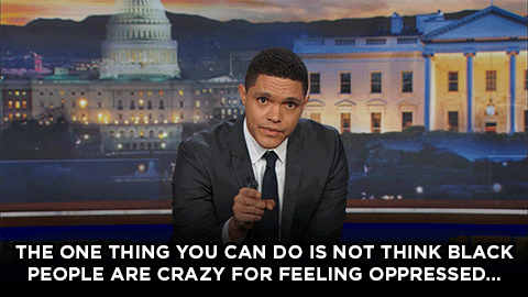 thedailyshow:Trevor addresses racial bias in the wake of the fatal police shooting of Terence Crutch