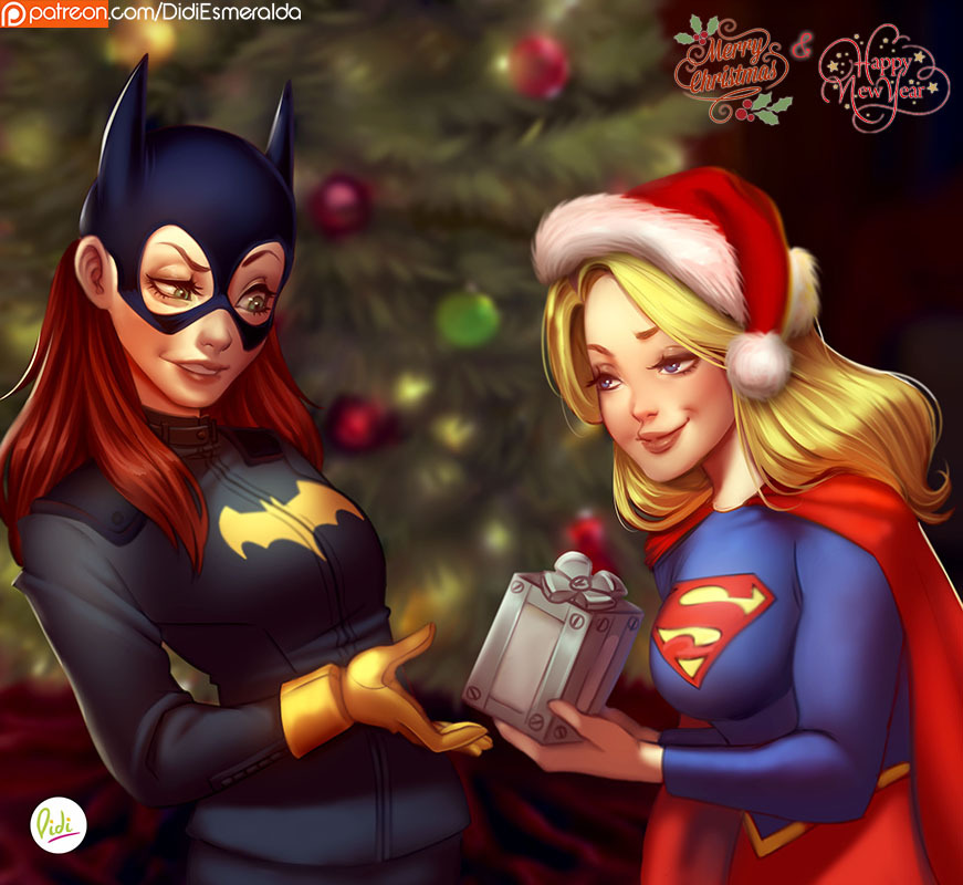 didiesmeralda:Babs and Kara Christmas Many parties and much work have caused the