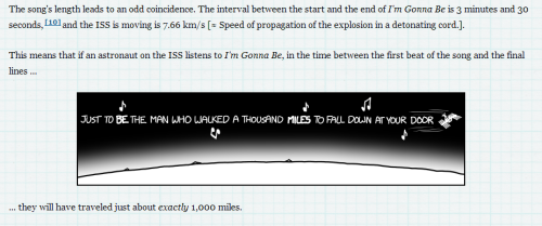never-wanted-to-dance: A cool fact worked out by the xkcd ‘What If’ blog :) The Proclaim