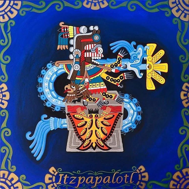 neomexicanismos: Iztapapálotl o ‘mariposa de obsidina’, gobierna sobre el paraíso
