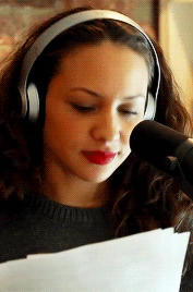 laaurens:Jasmine Cephas Jones being a complete angel during the recording of Higher Love.