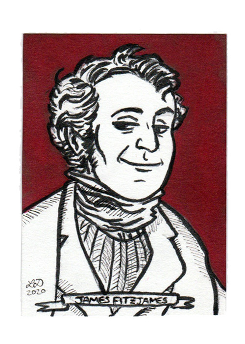 The Terror Sketchcards - Part 6Some smiles and smirks!Goodsir and Silna BFFs; a loaf-shaped Tuunbaqp