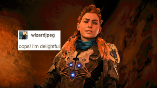 reyndropsonroses:i made some memes because I love Horizon: Zero Dawn and Aloy