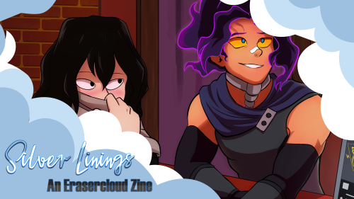 Here’s a preview of my piece for the @erasercloudzine ! Really wanna draw more for this AU I h