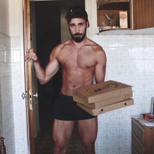 Porn photo bahamvt:  Anyone wants pizza?😉