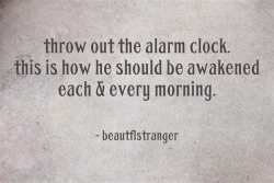 eyesforeverblue:  an absolute truth  would love this alarm ;)