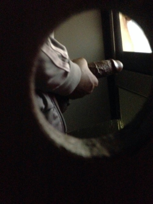 Through the hole please sir…