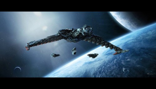 metal-maniac-starship-mechanic: Sci-fi Art by the Master of Sci-fi Art Steven Messing
