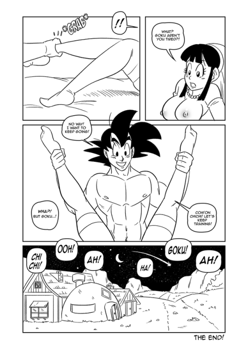 XXX Goku and Chichi: Wedding Night pgs19-22This photo