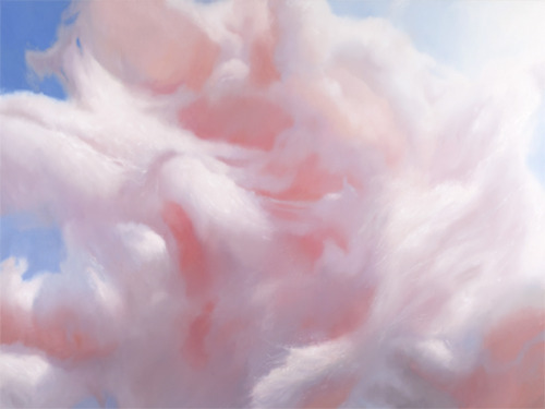 coffeedirt:  Candy Cloud, Will Cotton, 2012, oil on linen, 72 x 96 inches 