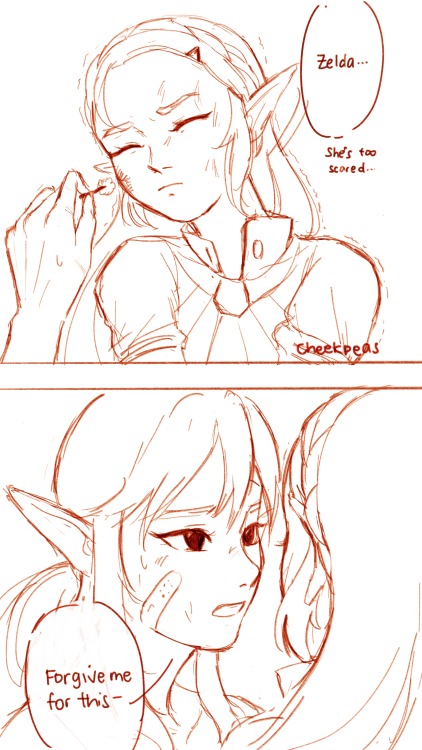 art-rica: zelda keeps getting hurt in my aoc playthrough 