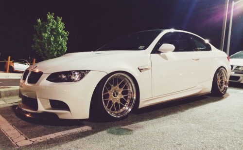 Gorgeous M3 from Thursday night at Southern Worthersee 2015!